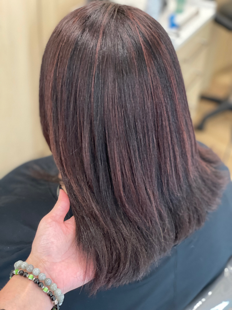 Haircut And Blowdry