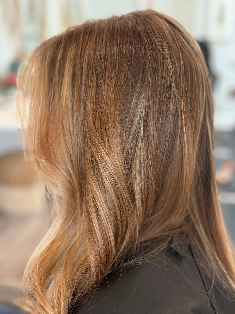 Root Bump/smudge W/color Service