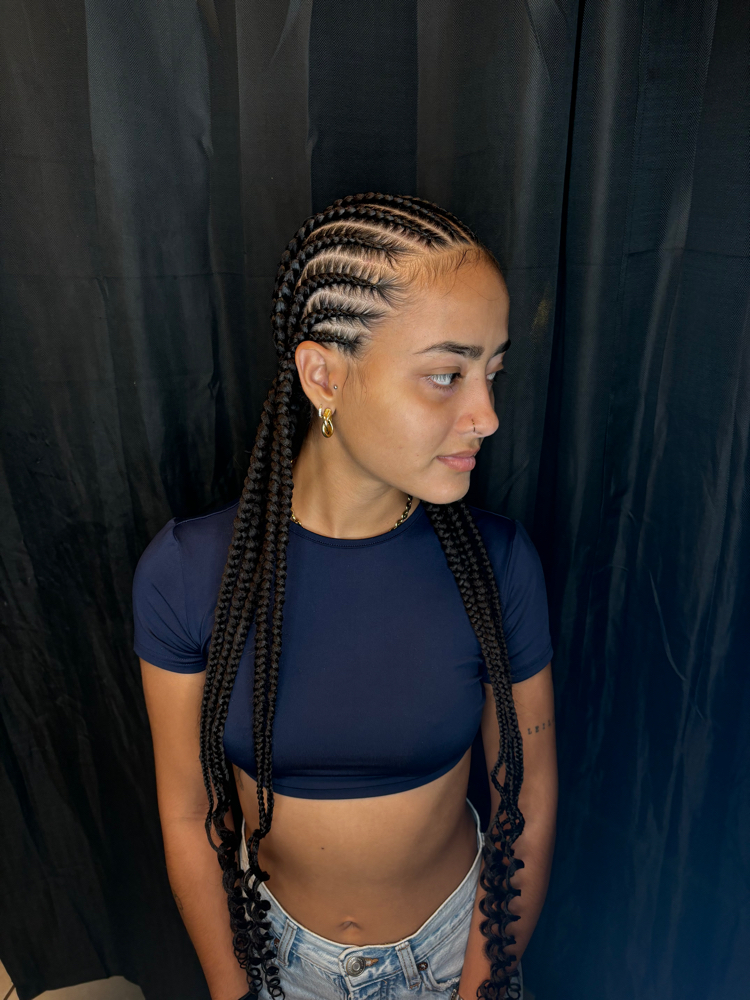 10-12 cornrows
