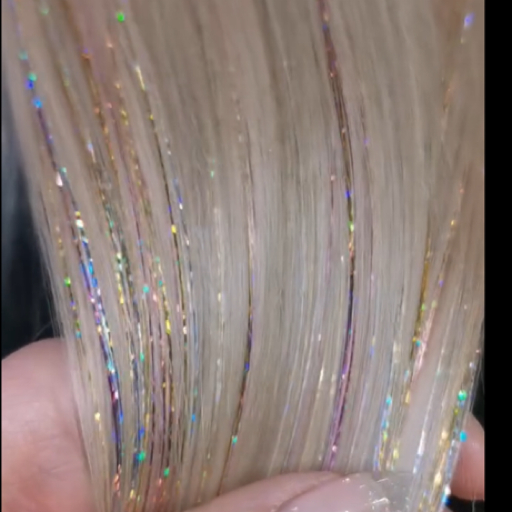 Tinsel at Legacy Hair Co in Seguin, TX