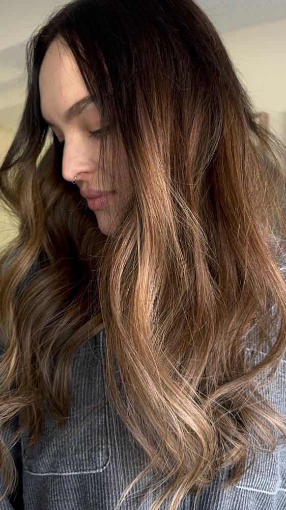 Mini Root Touch Up + Blowout