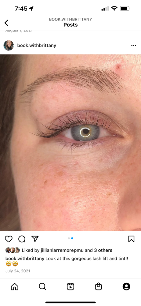 Lash Lift + Tint