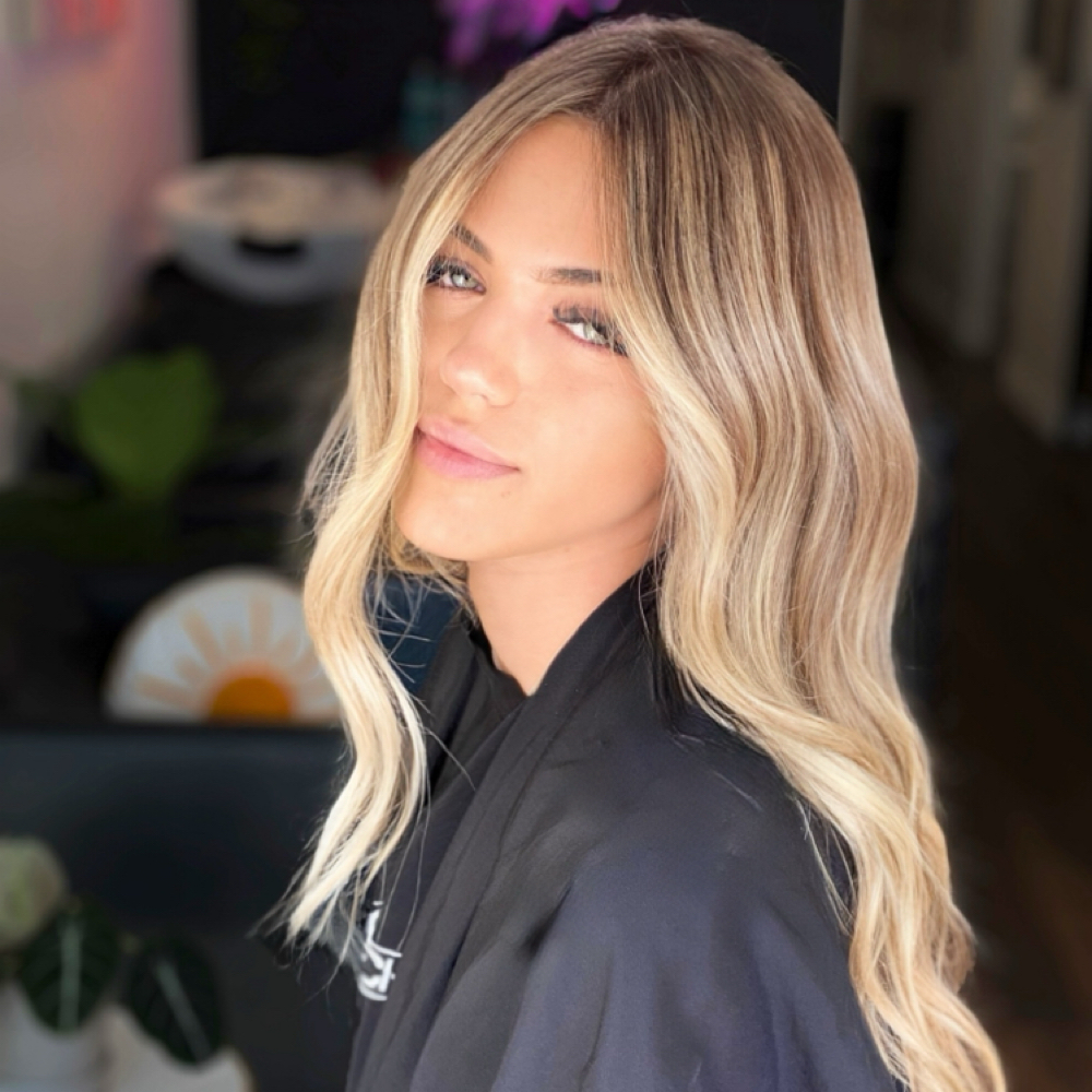 Full balayage + Gloss at Silvia Gamez | Master Colorist in Wesley Chapel, FL