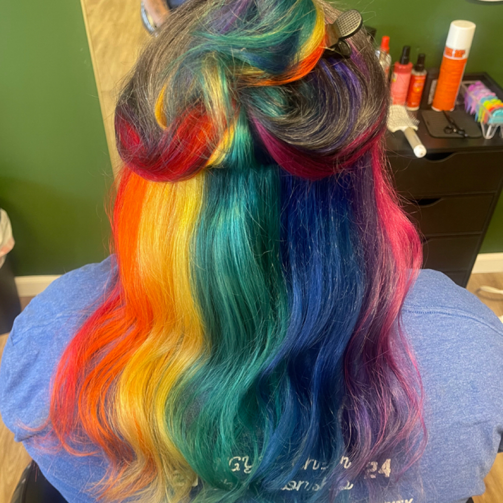 Lighten & Tone at Nevermore Hair Salon in Danielsville, GA