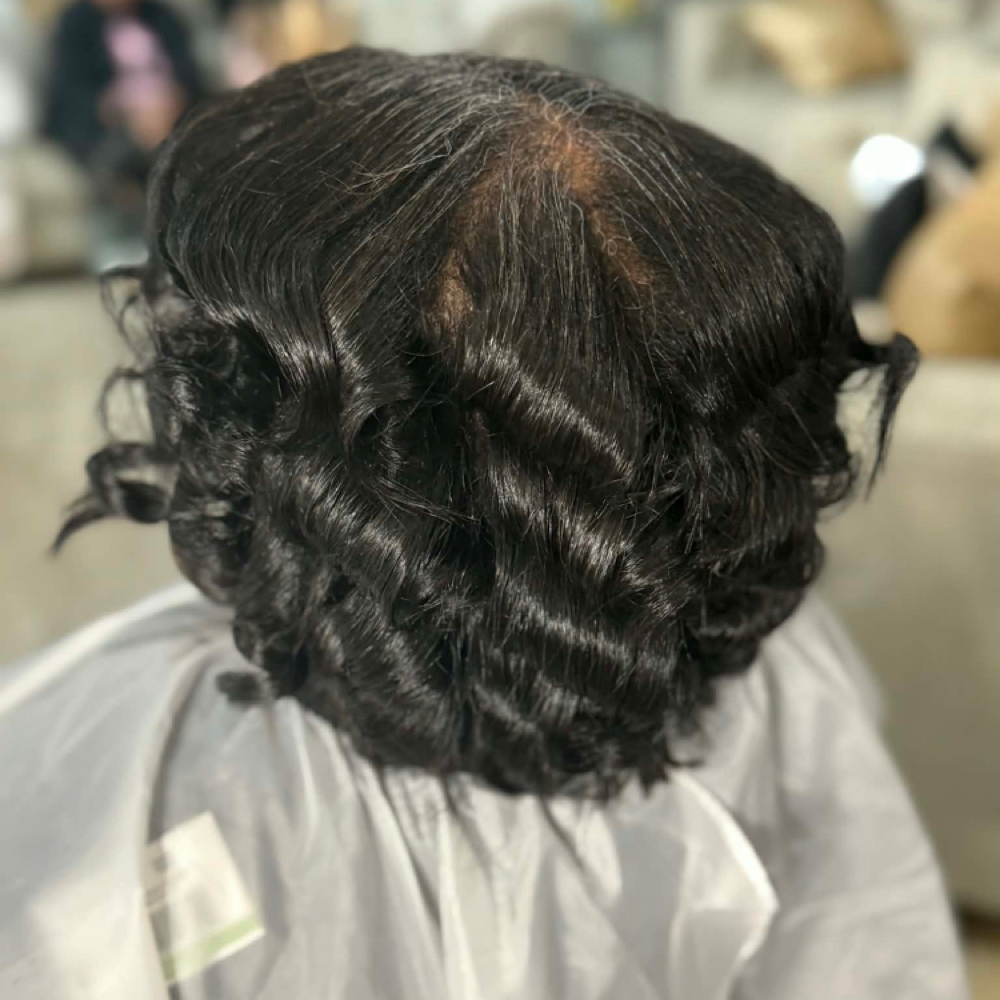 Classic Roller Set at The Pink Comb in Frisco, TX