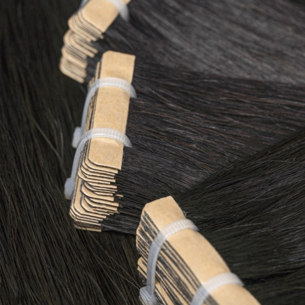 CUSTOM HAND-TIED + TAPE INSTALL at Hair Artistry by Danielle in Coon Rapids, MN