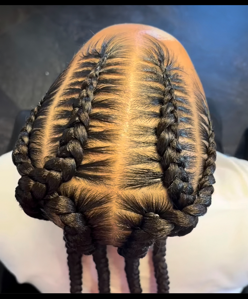 4-6 Feedin Braids