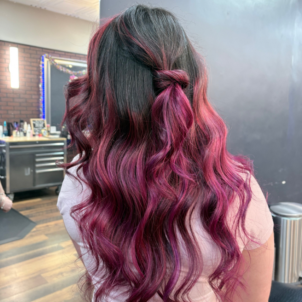 Partial Vibrant Double Process at DesignedbyRonni in Massillon, OH