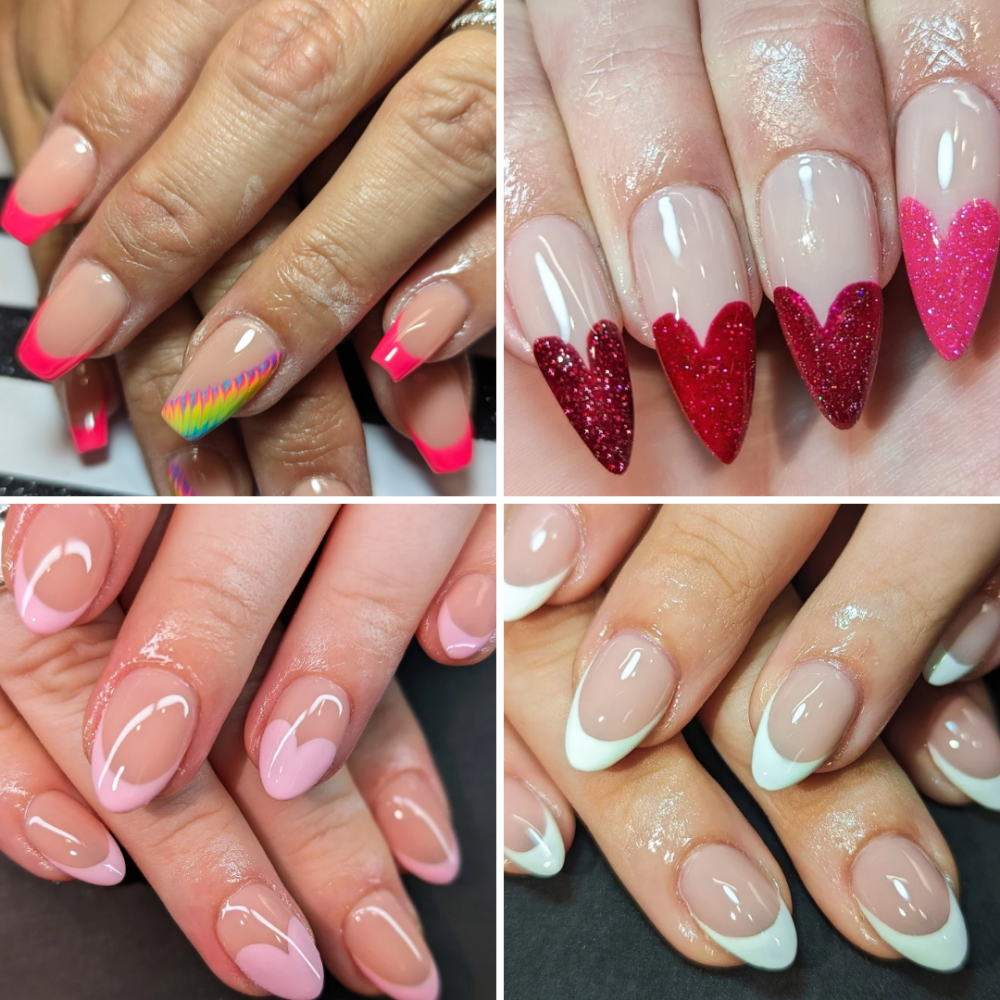 Gel X Full Set- French Tips (No Art)