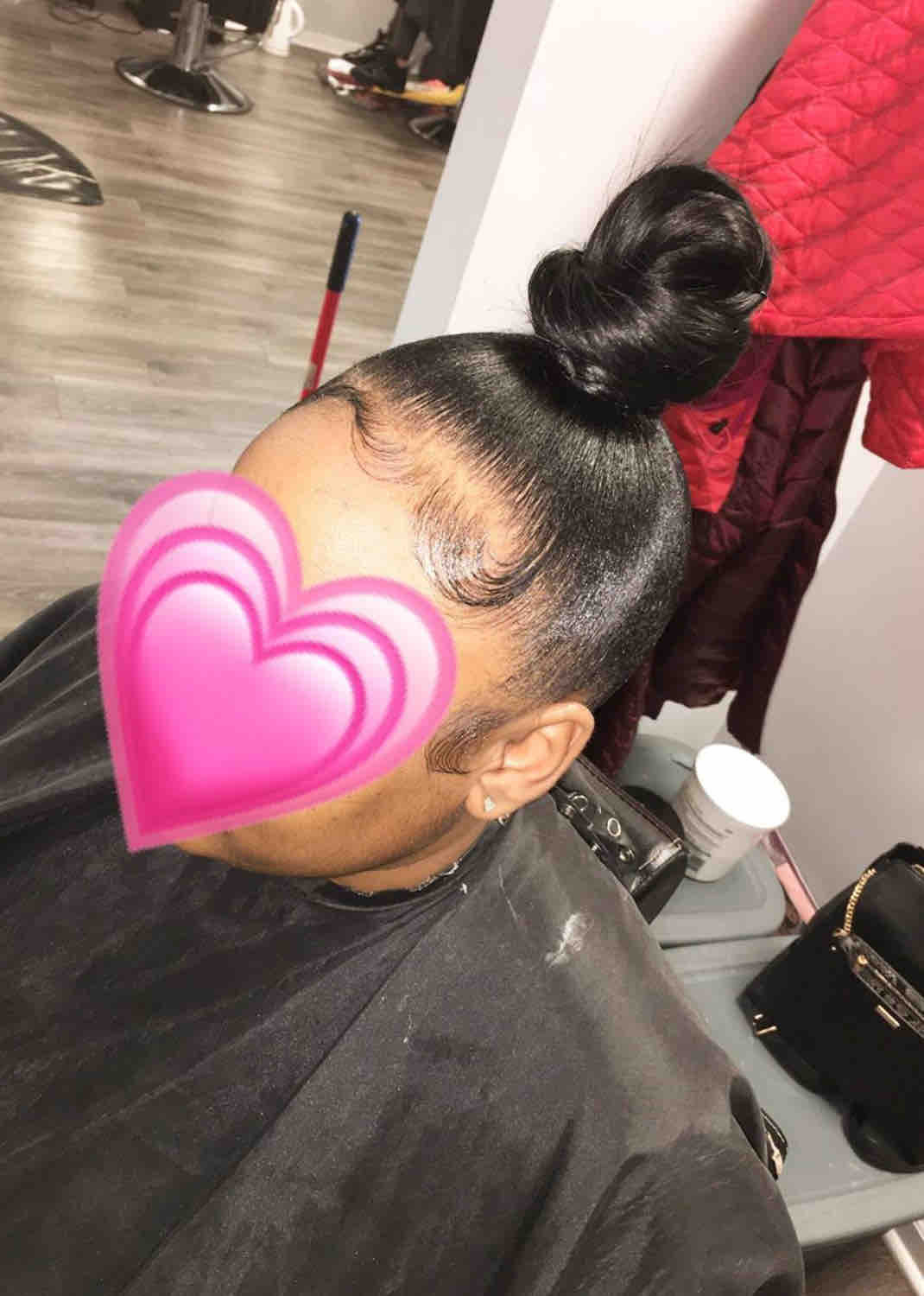 Neat Topknot