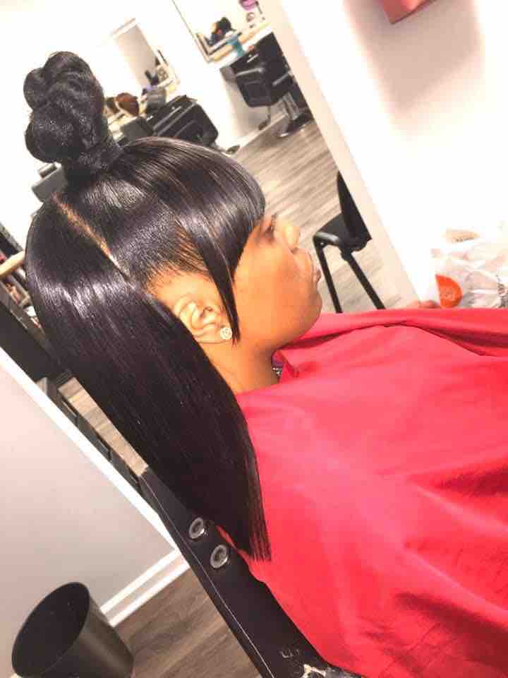 Topknot Half Up/ Half Down Glue-in
