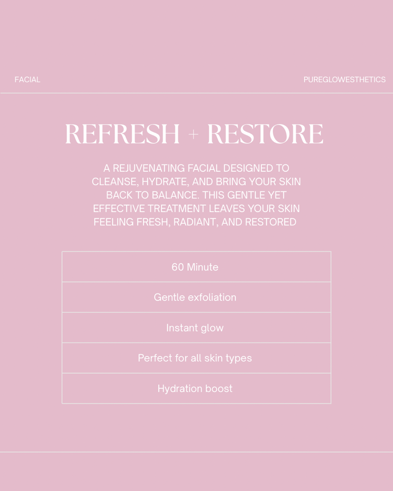 Refresh + Restore