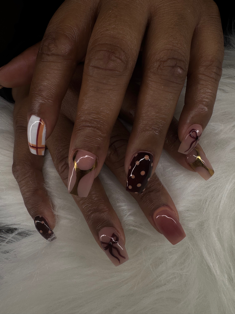 Medium Polygel Full Set at Savannah/ Kendall in Winterville, GA