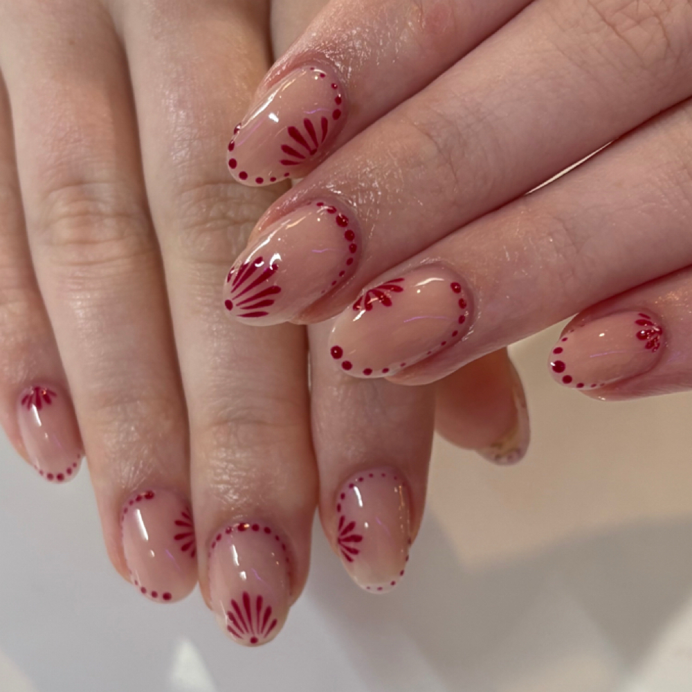Structured Manicure at The Beauty Lounge in Cumberland, MD