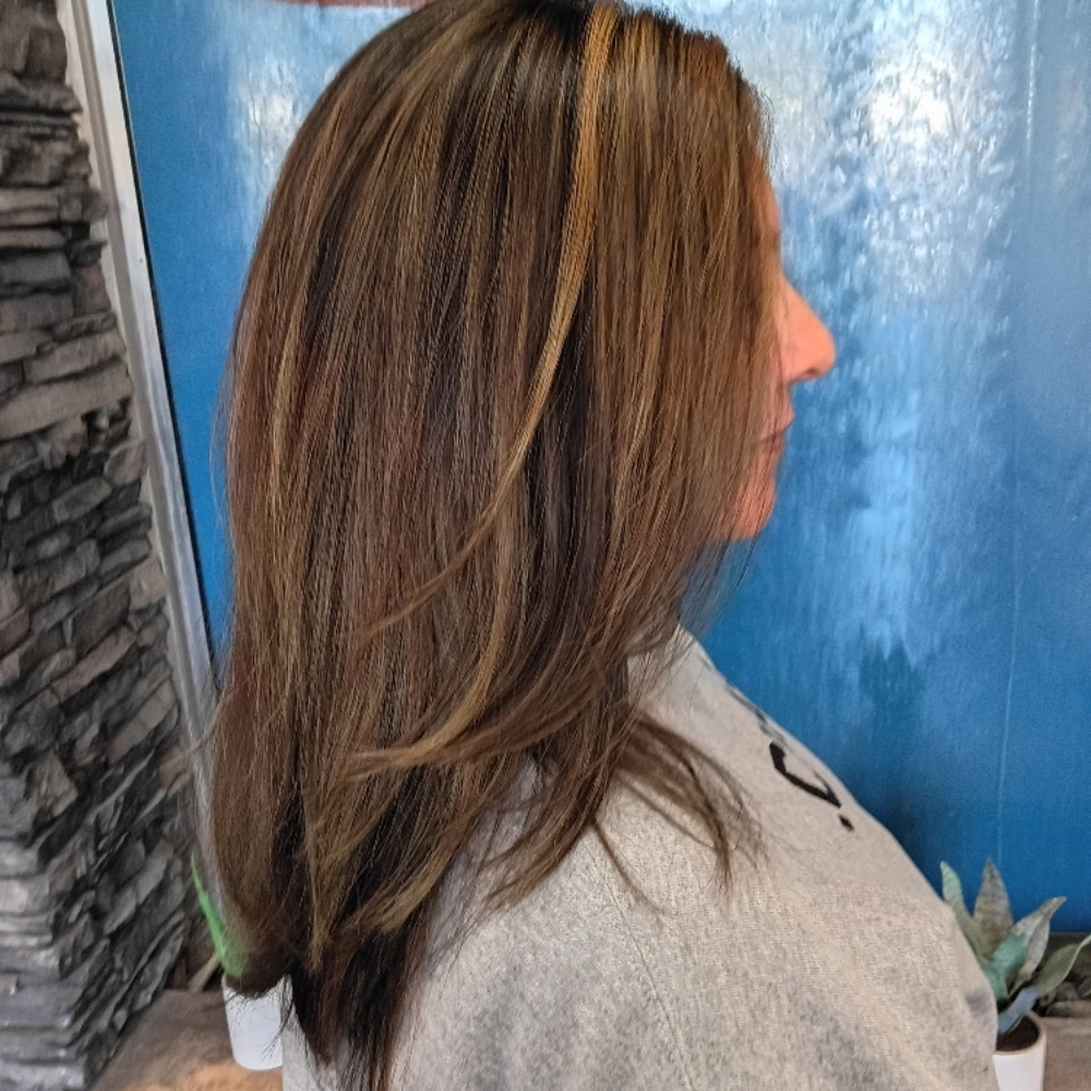 Partial Highlights/balayage at Salon Obscura in Lakewood, CA