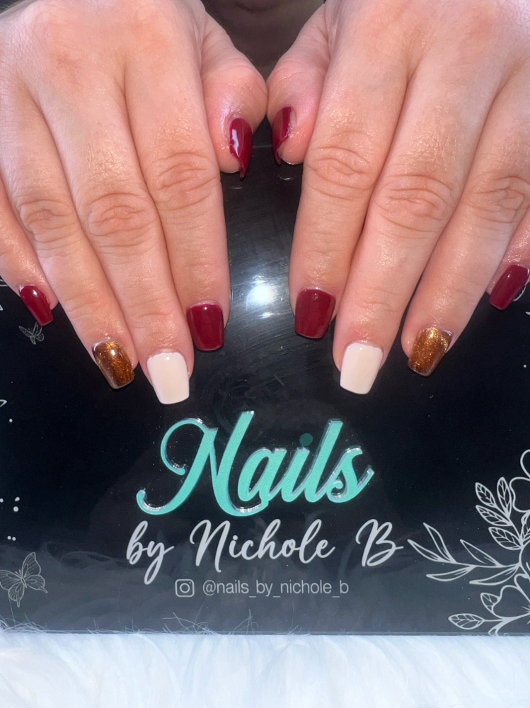 Gel X Application at Nails by Nichole B in Caledonia, WI