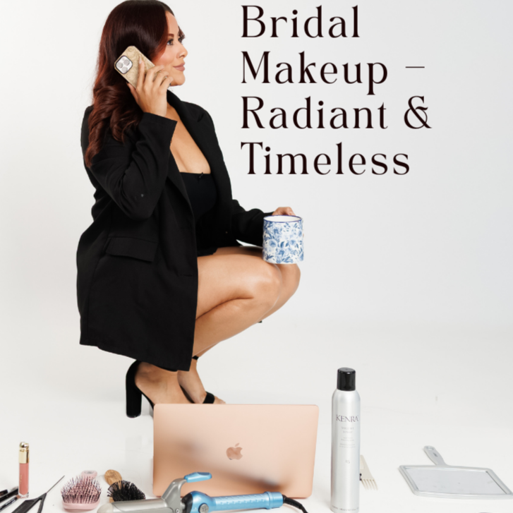 Bridal Makeup – Radiant & Timeless at The Feel Good Chair in Hammond, IN