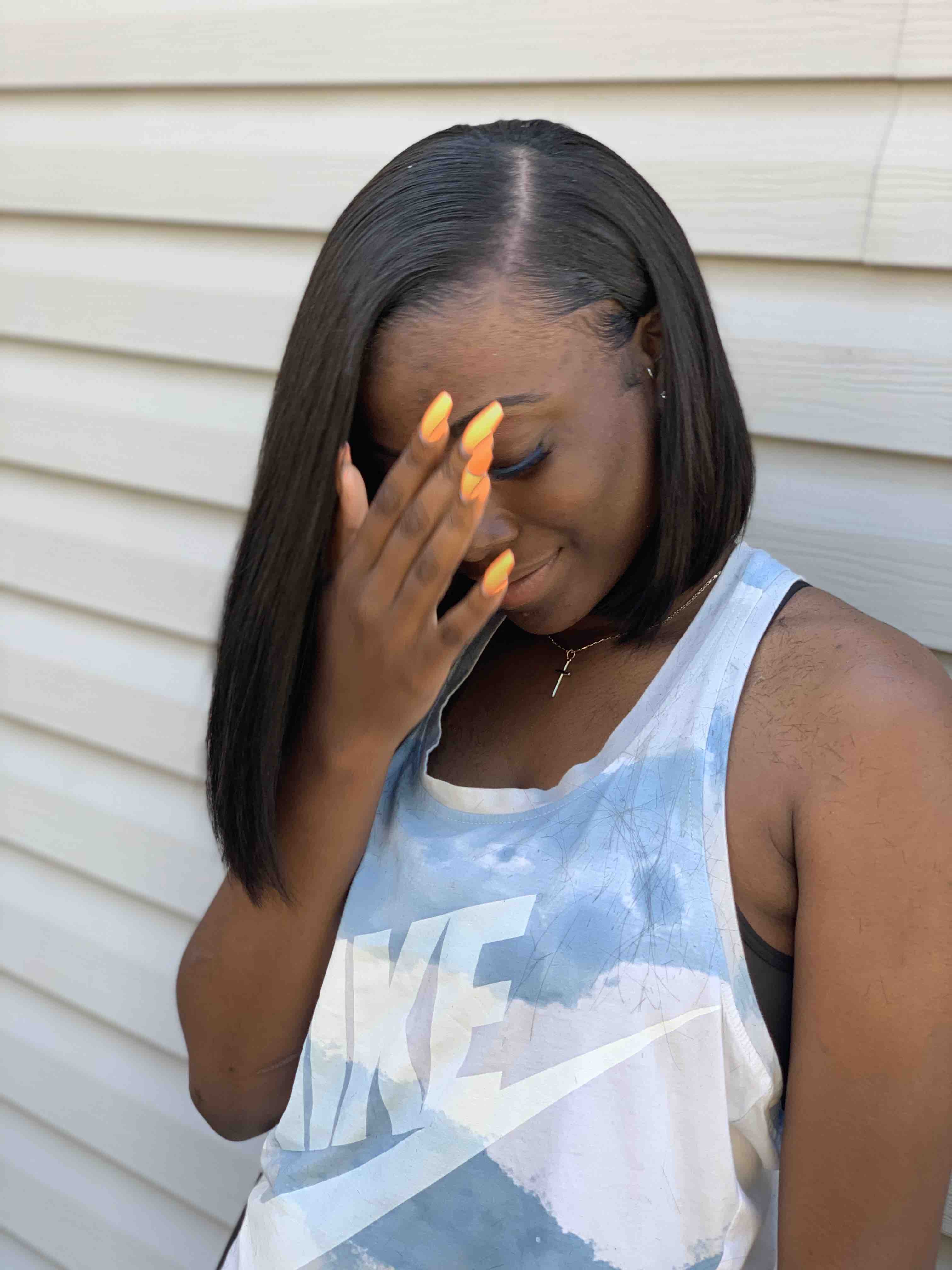 Bob Quick Weave W/ Leaveout