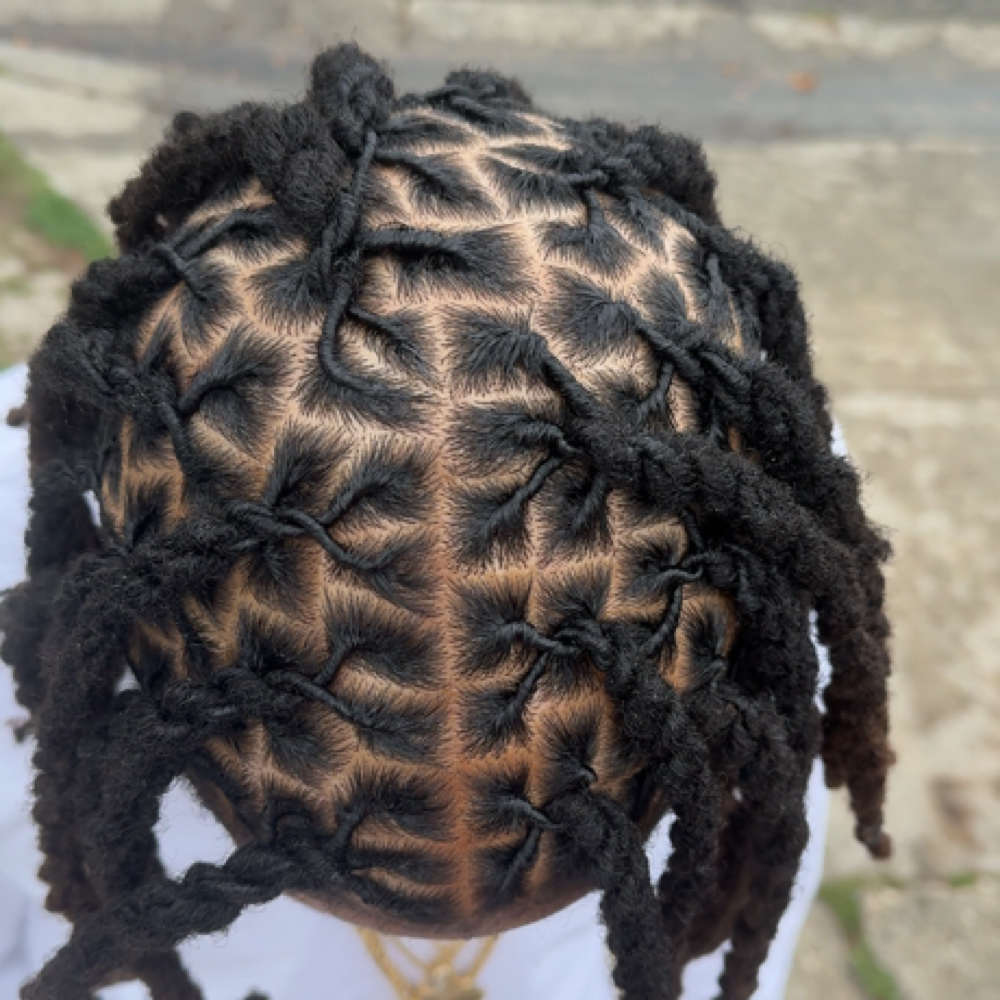 Retwist 101-150 Locs at Touched by Diana in Hawthorne, CA