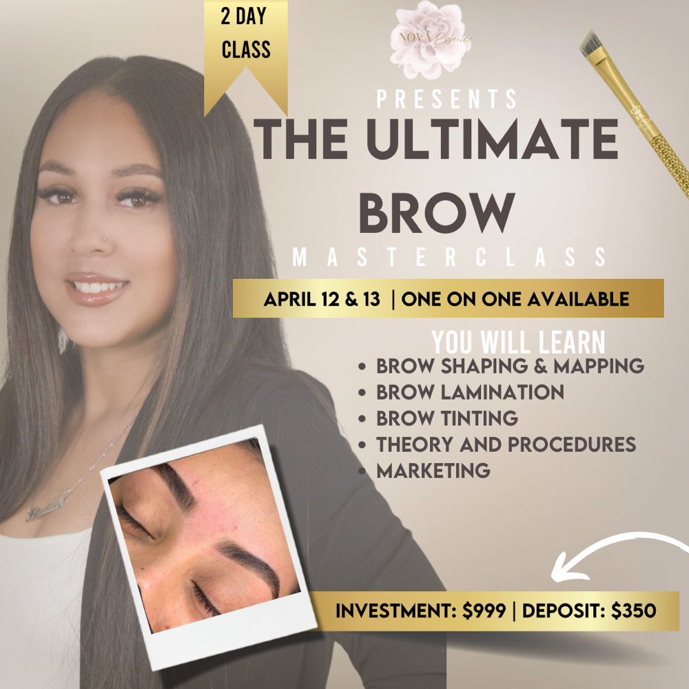 1:1 Brow Class