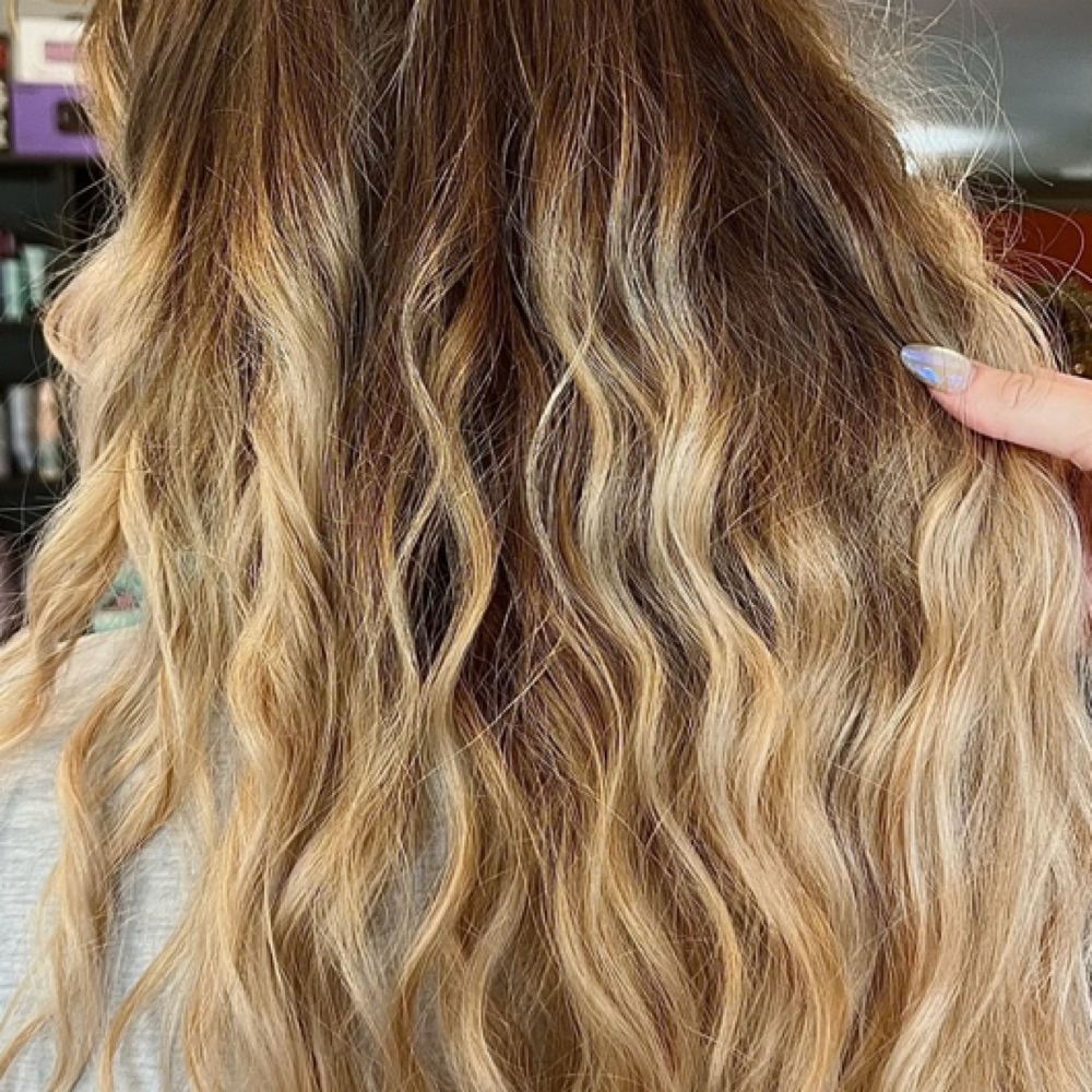 Balyage & Haircut at Kaeley Miko in Seville, OH