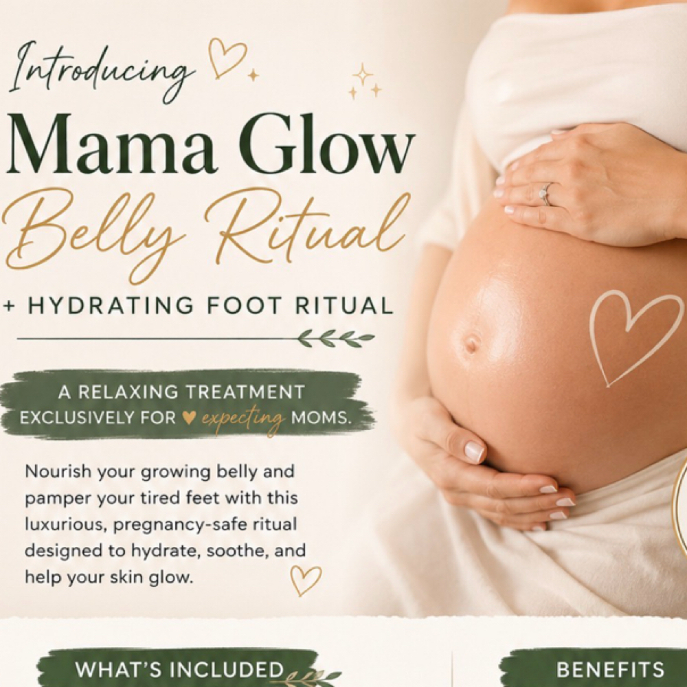 Mama Glow Belly/Feet Ritual at Strong Roots Wellness in New Braunfels, TX