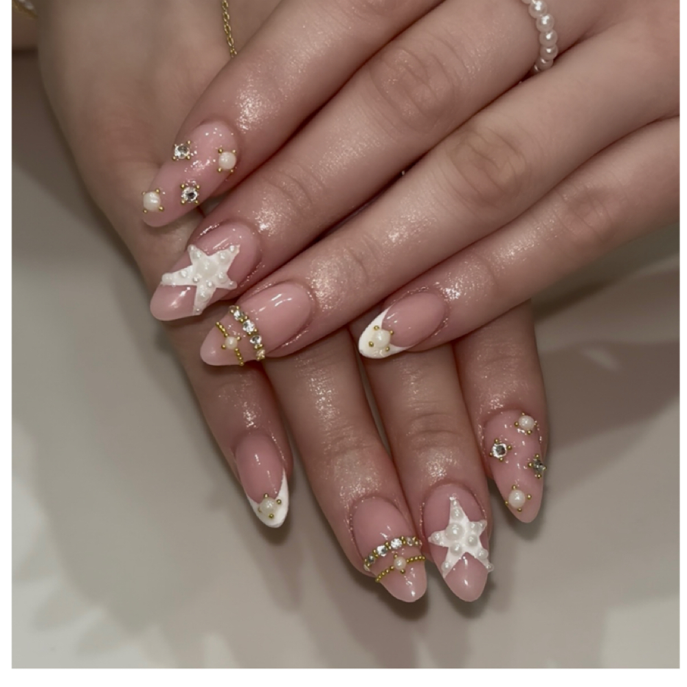 Nail Bling at Alijah Barrios in Hanford, CA