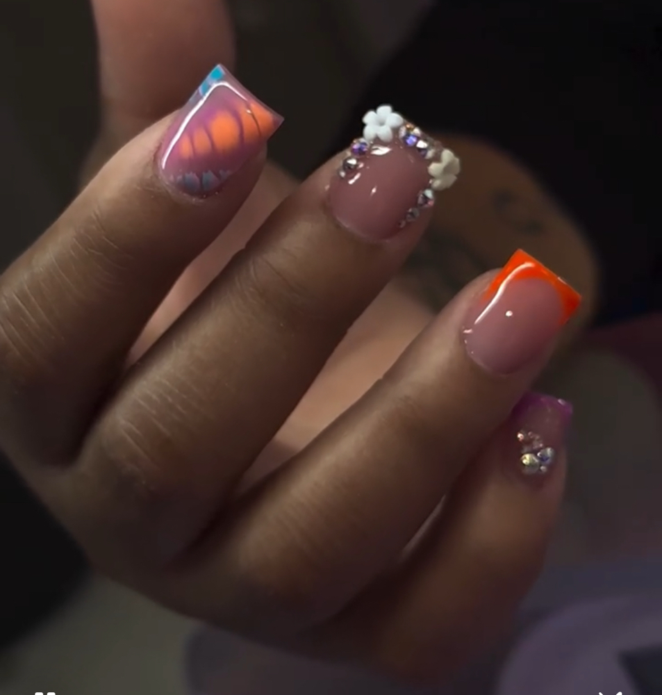 Simple Freestyle at Kei Nail’d It in Detroit, MI