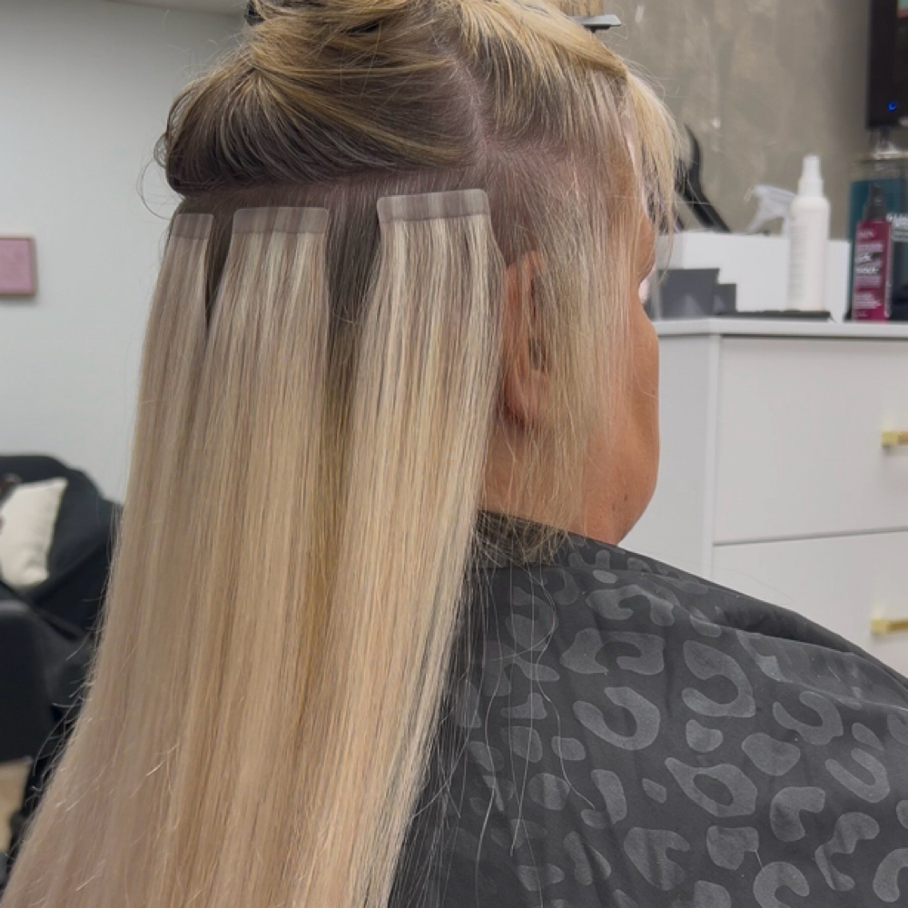 Tape-In Extension Move Up/ Removel at hairbyrileyyrenee in Essexville, MI