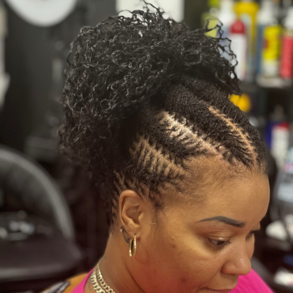 Retie Over 500 locs at Byrd’s Braids in Crestwood, IL