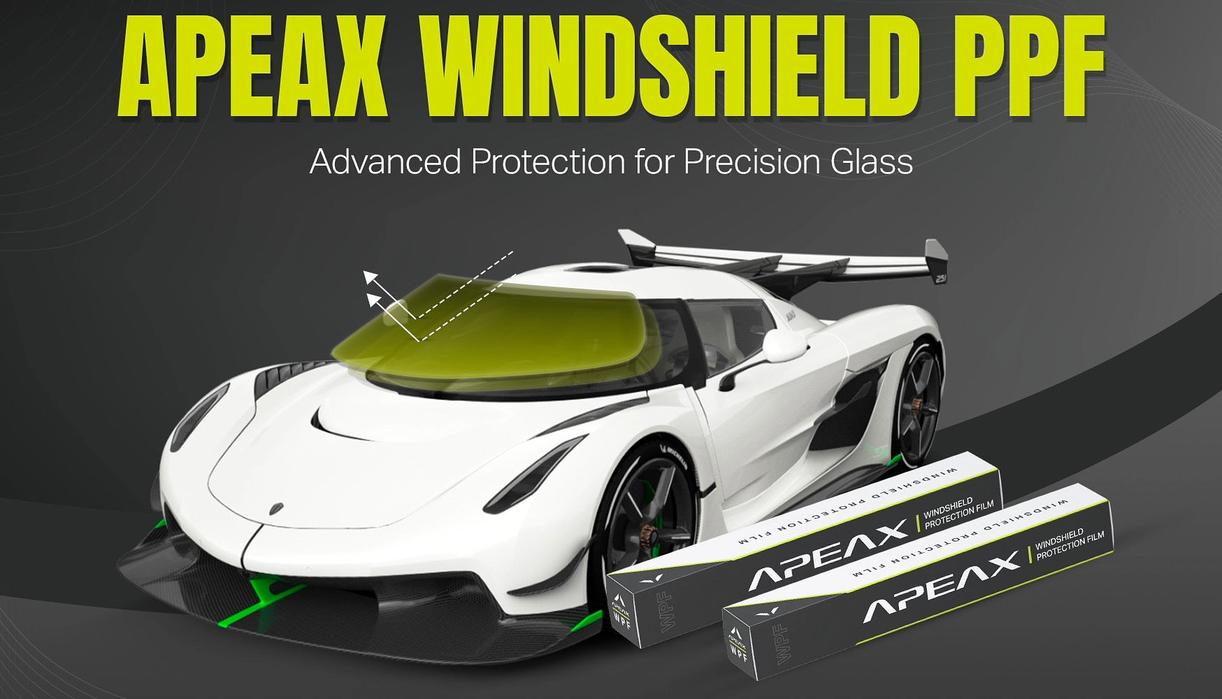 Apeax OptiShield Windshield PPF
