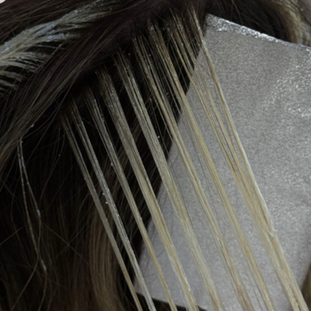 Partial Highlight at The Pretty n Pink Hair Co. in Gainesville, TX