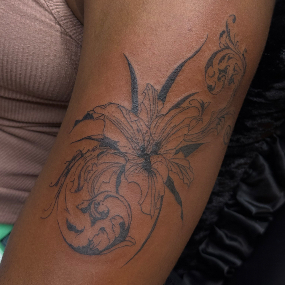 Large Tattoo at Sori ink in Winston Salem, NC