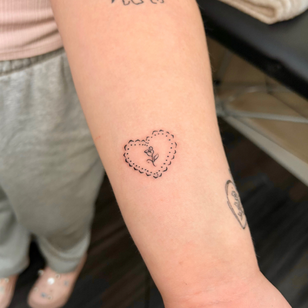 SMALL 1-2.5” - Fine Line Tattoo at The Beauty Loft in Sunnyside, WA