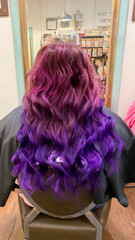 Keratin Fusion Extensions at The Beauty Bar At Frankie & Stasi Co. in Grants Pass, OR