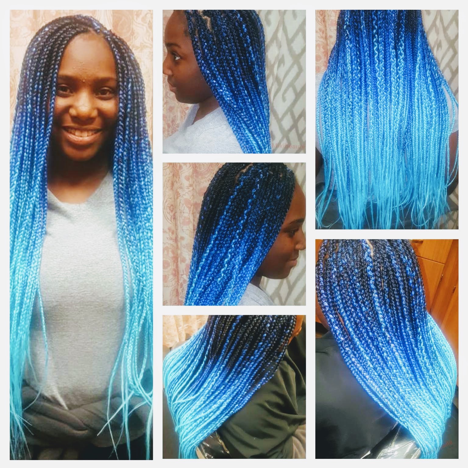 Box Braids(lower Back Length)