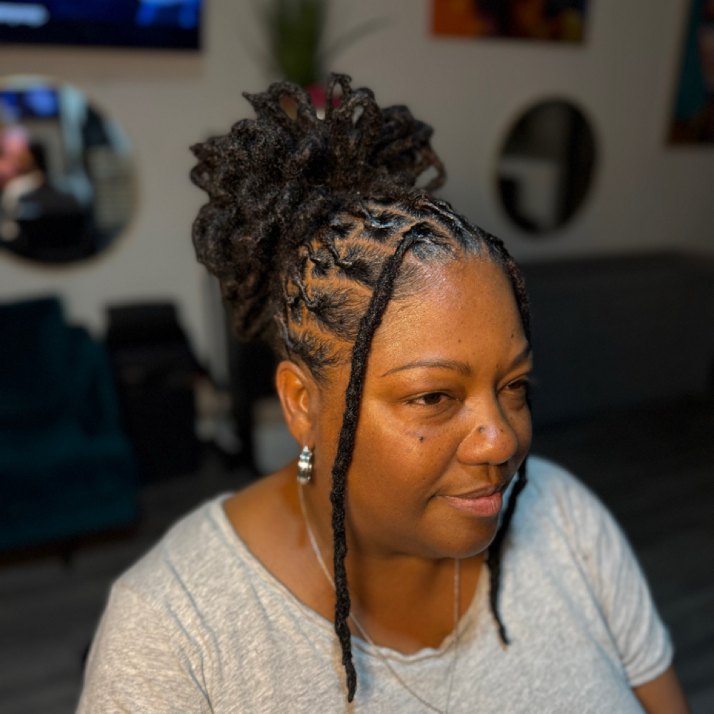 Dreads/Locs FULL HEAD at Touched By Titi in Round Rock, TX