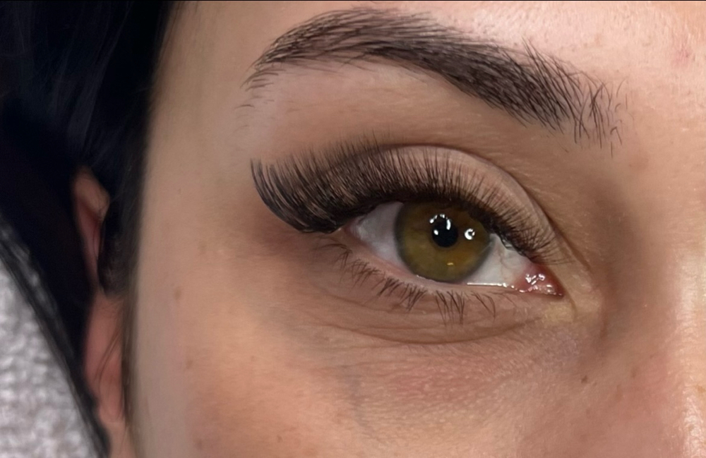 Volume lash full set at Ablaze Aesthetics in fitchburg, MA