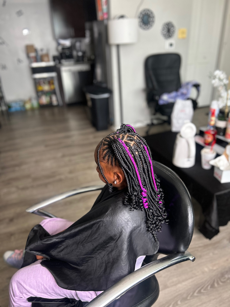 Kids Knotless Style