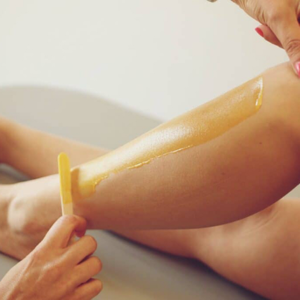 Half leg wax at Serenity Esthetics in Midland, KY
