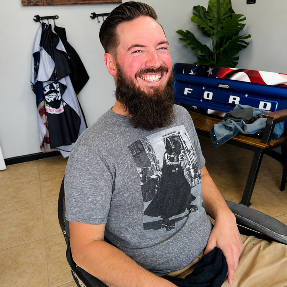Men’s Haircut at Grease & Glamour Garage in Lake havasu, AZ