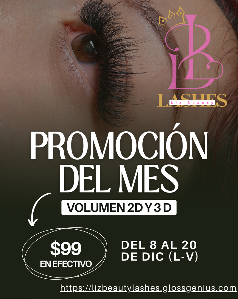 Promocion diciembre 2025 at Liz Beauty Lash Studio in Galloway, OH