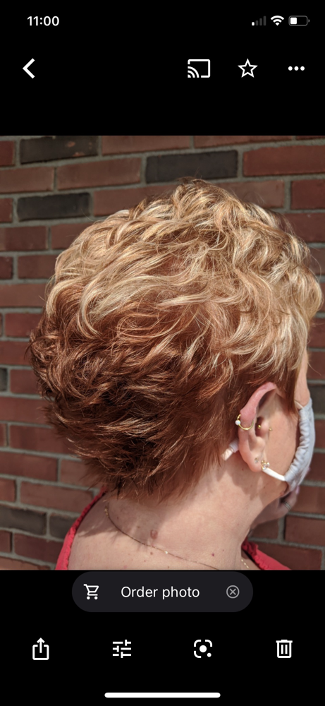 Short Hair- Color, 8-10 Foils & Cut