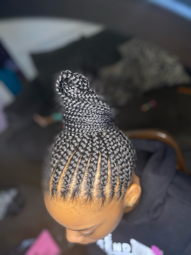 Braided Ponytails