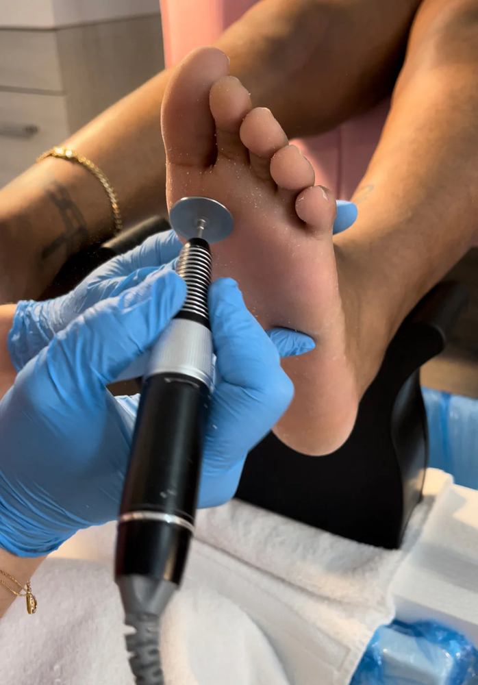 Dry Pedicure at Studio K Nail Spa in Lumberton, NC