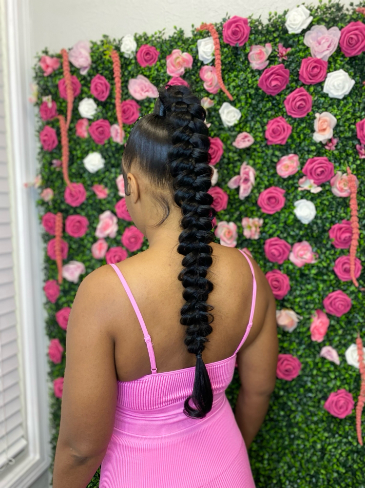 Butterfly Braid Ponytail