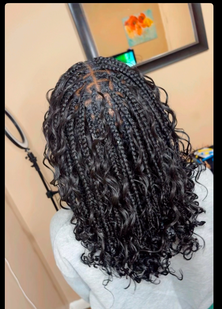 SMALL SHORT BOHO KNOTLESS