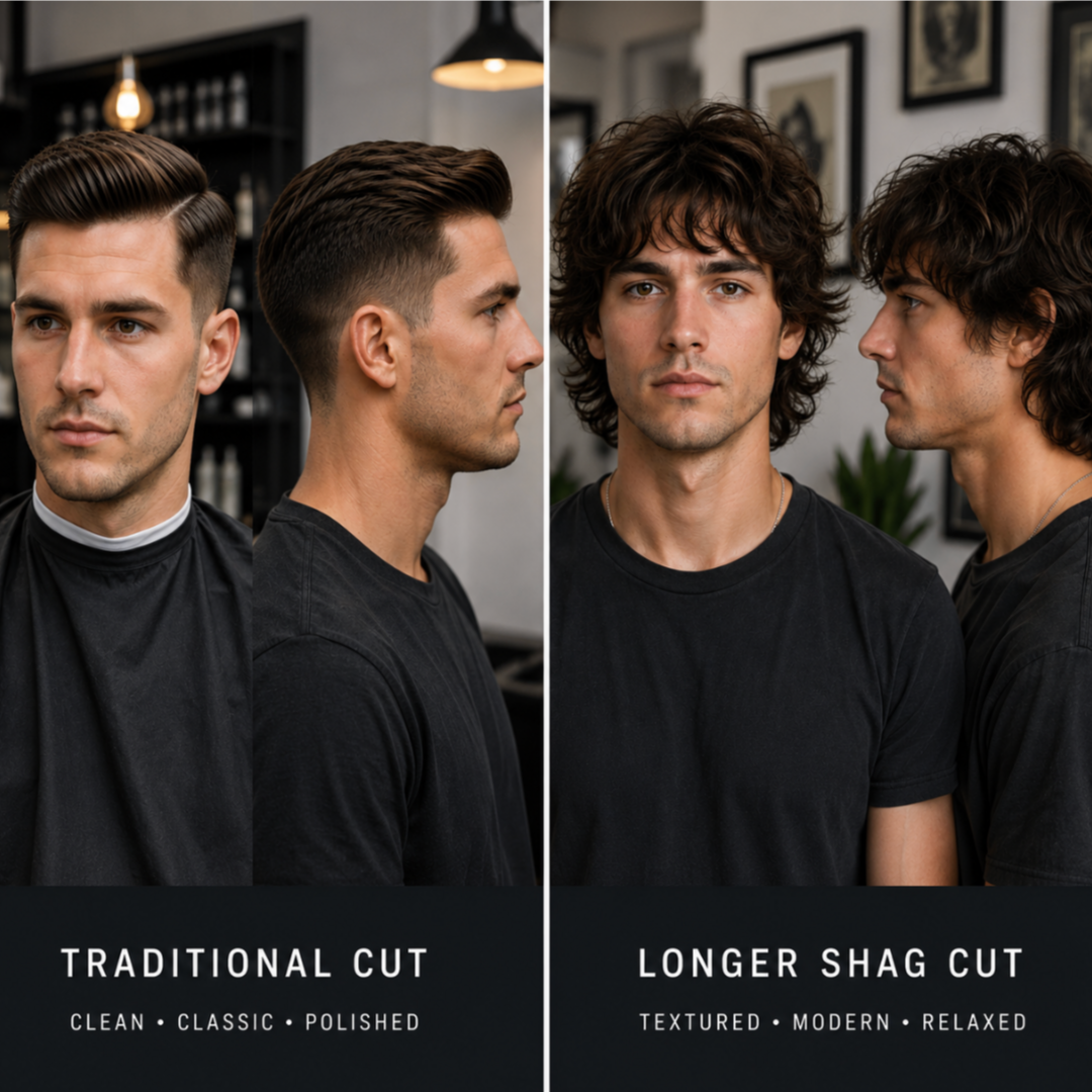 Men's Haircut and Style Signature at Looking Glass Hair Design in Boise, ID