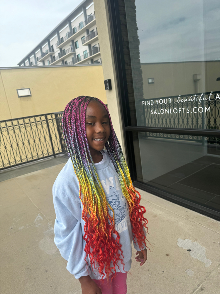 Kids knotless at Fifi in Houston, TX