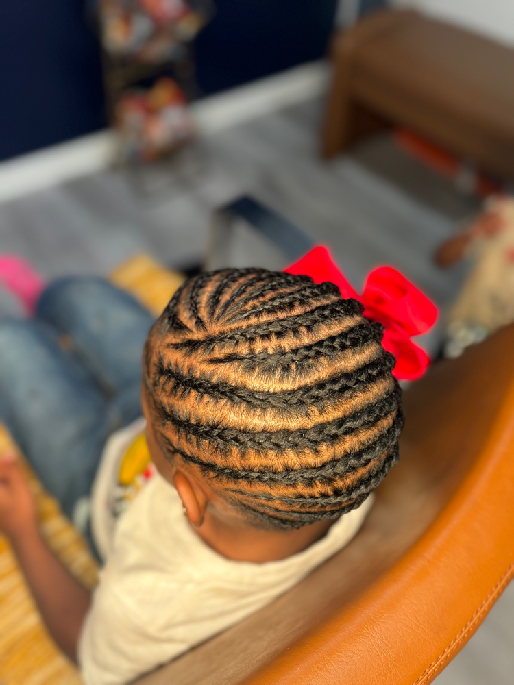 Toddler lemonade Braids( 2-5)
